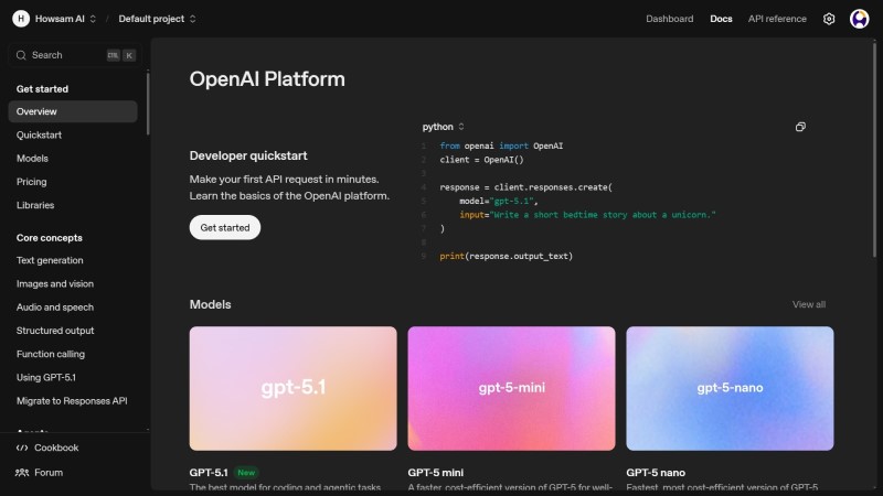آموزش OpenAI API